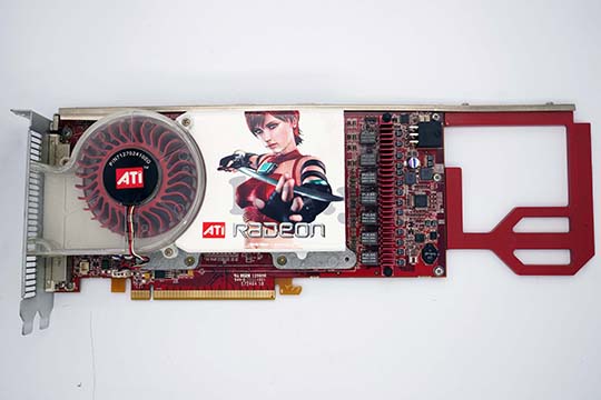 ATI Radeon X1900XT 512MB 显示卡（ATI Radeon X1900XT芯片）